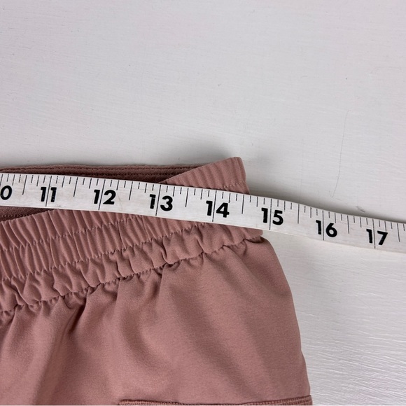 Lululemon Water-Repellent Hiking Short Medium 8" Cargo LM7AXXS Pink Clay - Picture 4 of 6